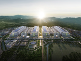 Na zdjęciu: wizualizacja klastra półprzewodnikowego w Yongin autorstwa firmy SK hynix.