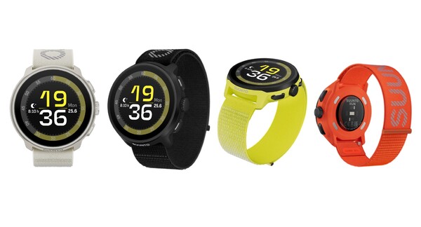 Suunto Run można kupić w czterech kolorach, z których wszystkie mają tekstylne paski. (Źródło zdjęcia: Suunto)
