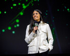 Prezeska Xbox, Asha Sharma, podczas prezentacji Xbox.