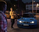 Zrzut ekranu ze zwiastuna ujawniającego Clutch przedstawiający zmodyfikowany samochód wyścigowy BMW.