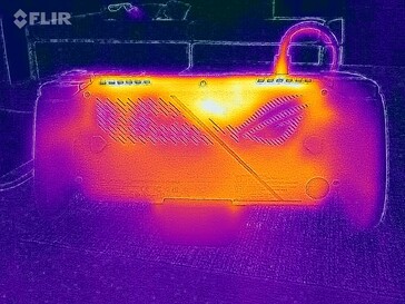Test naprężenia w temperaturze powierzchni (tył)