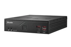 Minikomputer Shuttle XPC slim DB860 może być wyposażony w maksymalnie 96 GB pamięci RAM.