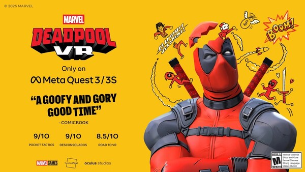 Deadpool VR został wydany niecałe dwa miesiące temu (źródło obrazu: Meta)