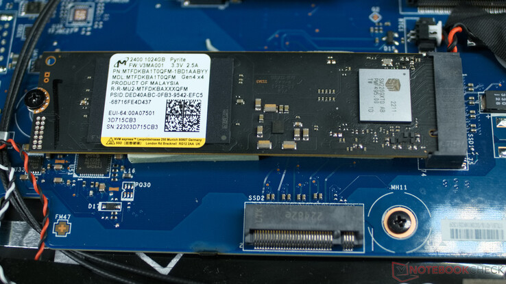 Dysk SSD NVMe i wolne (ale bezużyteczne) gniazdo M.2