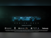 Grafika promocyjna przedstawiająca logo anulowanej gry Prey 2 (źródło obrazu NeoGamer YouTube)