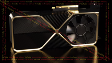 Render Nvidia Titan Ada (image via Moore's Law is Dead)