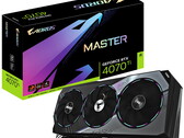 Aorus GeForce RTX 4070 Ti Master 12G w recenzji. (Źródło obrazu: Gigabyte)