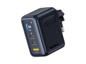 Nowa szybka ładowarka Baseus PicoGo Digital Display Fast Charger 100W (na zdjęciu wersja EU) została wprowadzona na rynek chiński. (Źródło zdjęcia: Baseus)