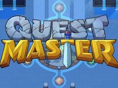 Na zdjęciu: Logo nałożone na zwiastun kampanii Quest Master (źródło zdjęcia: Julian Creutz i Apogee Entertainment)