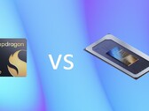 Snapdragon X Elite nie posiada wydajnych rdzeni i jest wyposażony jedynie w 12 wydajnych rdzeni Oryon. (Źródło: Qualcomm, Intel, Milad Fakurian na Unsplash/edytowane)