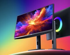 HKC M10 Ultra jest pierwszym monitorem z panelem RGB mini LED. (Źródło zdjęcia: HKC via ITHome)
