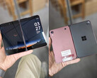 Surface Duo "Andromeda" w jednym z pozornie prototypowych kolorów. (Źródło zdjęcia: Goofish)