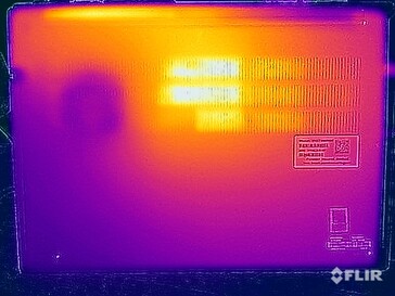 Test naprężeń temperatury powierzchni (dół)