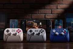 GamePad Bluetooth 8BitDo Pro 3 jest dostępny do kupienia w kolorach G Classic, szarym i fioletowym. (Źródło obrazu: 8BitDo)