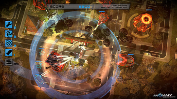 Na zdjęciu: Zrzut ekranu z gry Anomaly: Warzone Earth.