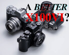 Fujifilm X-T50 może być oparty na X-T5, ale pod wieloma względami jest szokująco podobny do X100VI. (Źródło zdjęcia: Fujifilm - edytowane)