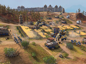 Trochę rozgrywki w AoE IV. (Źródło: Microsoft via NVIDIA)