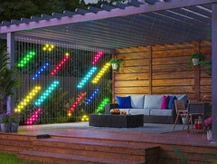 Numer modelu Govee Light Wall sugeruje, że będzie on miał podobny wygląd do Curtain Lights 2 (na zdjęciu). (Źródło zdjęcia: Govee)