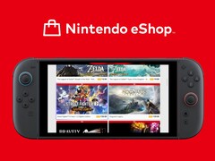 Zmiany w Nintendo eShop pokazane na konsoli Switch 2 (Źródło obrazu: Nintendo of America z poprawkami)