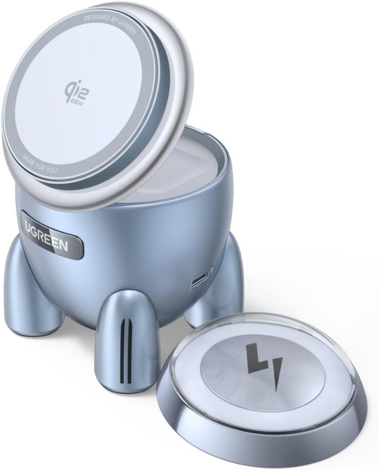 Bezprzewodowa ładowarka Ugreen 25W 2-w-1. (Źródło zdjęcia: Ugreen)