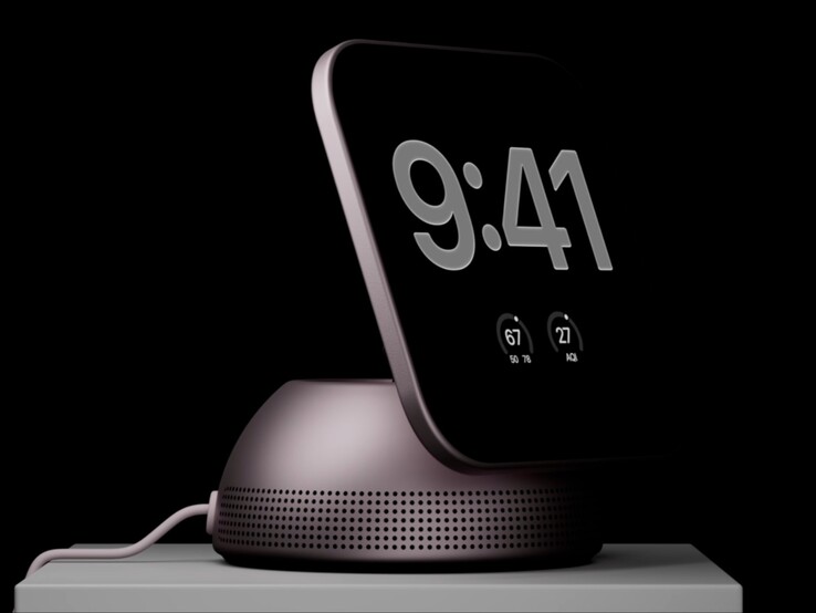 Nieoficjalny render nadchodzącego HomePada firmy Apple.