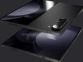 Render "Galaxy Z Fold6". (Źródło: OnLeaks x SmartPrix)