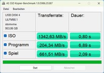 PicoDrive Thunderbolt 5: Kopia AS SSD