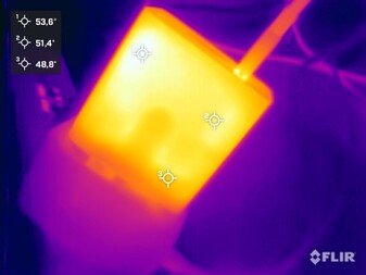Zasilacz podczas testu warunków skrajnych