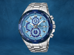 Casio Edifice EFR-539D-2AV (na zdjęciu) to jeden z trzech nowych zegarków, które trafią do Europy. (Źródło zdjęcia: Casio, edytowane)