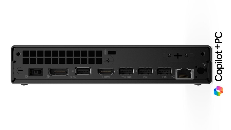 ThinkCentre Neo 55q Gen 6 ma mnóstwo portów z tyłu. (Źródło zdjęcia: Lenovo)