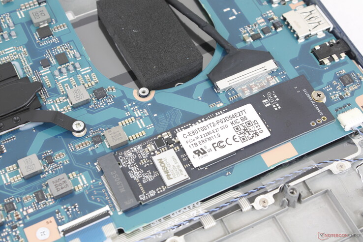 Model obsługuje tylko jeden dysk SSD M.2 2280