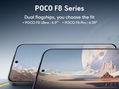 Poco F8 Pro będzie znacznie mniejszy niż Poco F8 Ultra. (Źródło zdjęcia: Xiaomi)