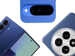 Kolaż przedstawiający Galaxy Z Fold 7, Pixel 10 i OnePlus 13. (Źródło obrazu: Samsung, Google i OnePlus)