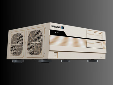 Wstępnie zbudowany komputer do gier Maingear Retro95 z boku (źródło zdjęcia: Maingear PR)
