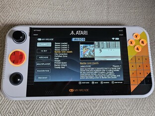 Menu innych kolekcji gier na Gamestation Go (źródło obrazu: Marc Zander, Notebookcheck)