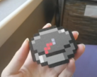 Kompas Minecraft wydrukowany w 3D (na zdjęciu). (Źródło zdjęcia: u/Intelligent-Cause751 via r/minecraft)