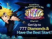 Seven Deadly Sins: Grand Cross 7. rocznica aktualizacji Perfect 7 - grafika klucza.