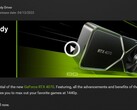 Powiadomienie o sterownikach Nvidia Game Ready Driver 531.61 i szczegóły w GeForce Experience (Źródło: własne)