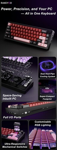 Inne zdjęcia produktu pod różnymi kątami. (Źródło zdjęcia: Rakeydo via Kickstarter)