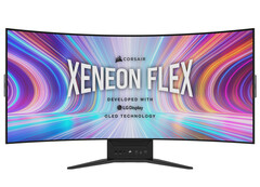 Corsair XENEON FLEX pojawił się najpierw w Stanach Zjednoczonych. (Źródło obrazu: Corsair)