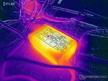 Zasilacz AC osiąga zaledwie 29 C podczas pracy z wymagającymi obciążeniami