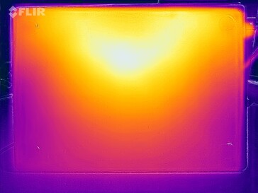 Mapa cieplna stresu (dół)