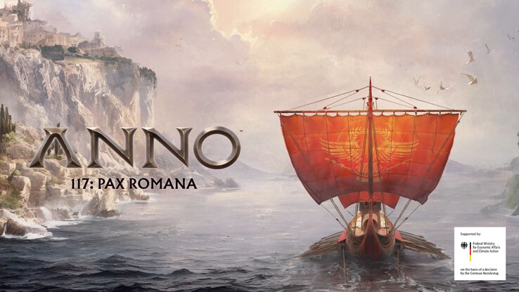 Anno 117: Pax Romana, sponsorowany przez Ministerstwo Gospodarki Niemieckiej