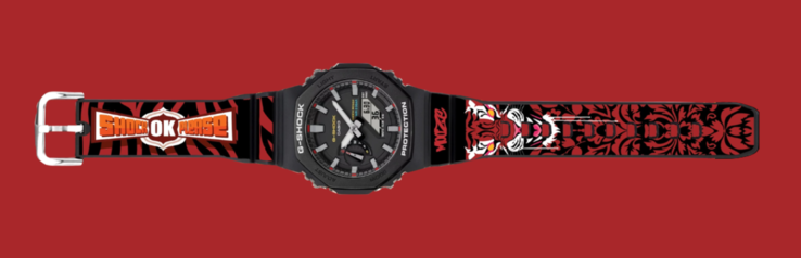Zegarek Casio G-Shock x Mooze z serii GA-2100. (Źródło zdjęcia: G-Shock India via Instagram)