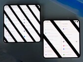 Google Pixel 10 Pro Fold (po prawej) migocze znacznie mniej niż jego poprzednik. (Źródło obrazu: Android Central, YouTube)