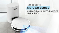 Premiera nowych robotów odkurzających Civic X11 firmy Haier (źródło zdjęcia: Haier)