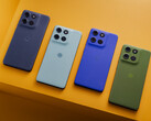 Motorola opisuje premierowe kolory Moto G56 jako Black Oyster, Grey Mist, Dazzling Blue i Dill, wszystkie z brandingiem Pantone. (Źródło zdjęcia: Motorola)