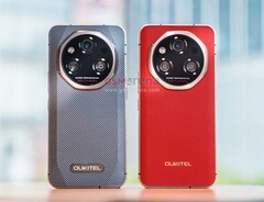 Oukitel WP210 mieści baterię o pojemności 8 800 mAh w stosunkowo solidnej obudowie. (Źródło obrazu: GSMArena)