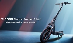 Hulajnoga elektryczna Xiaomi 5 Max może przejechać do 60 km (~37 mil) na jednym ładowaniu (źródło zdjęcia: Xiaomi)