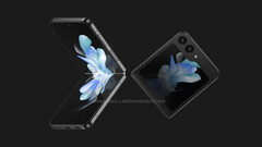 Galaxy Z Flip5 będzie jednym z wielu urządzeń, które Samsung zadebiutuje podczas następnego wydarzenia Galaxy Unpacked. (Źródło obrazu: @OnLeaks &amp;amp; MediaPeanut)